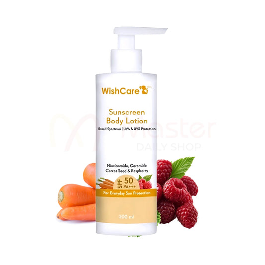 WishCare SPF 50 Sunscreen Body Lotion PA+++ 200ml