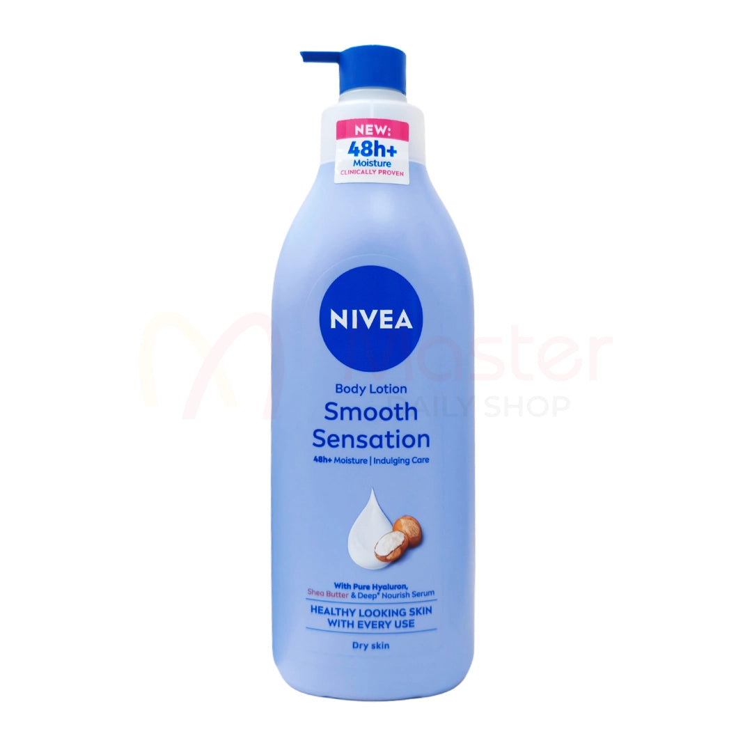 Nivea Smooth Sensation 48h Moisture body lotion for dry skin 400 ml