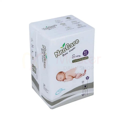 Neocare Premium Belt System Baby Diaper (S) 3-6kg 10Pcs
