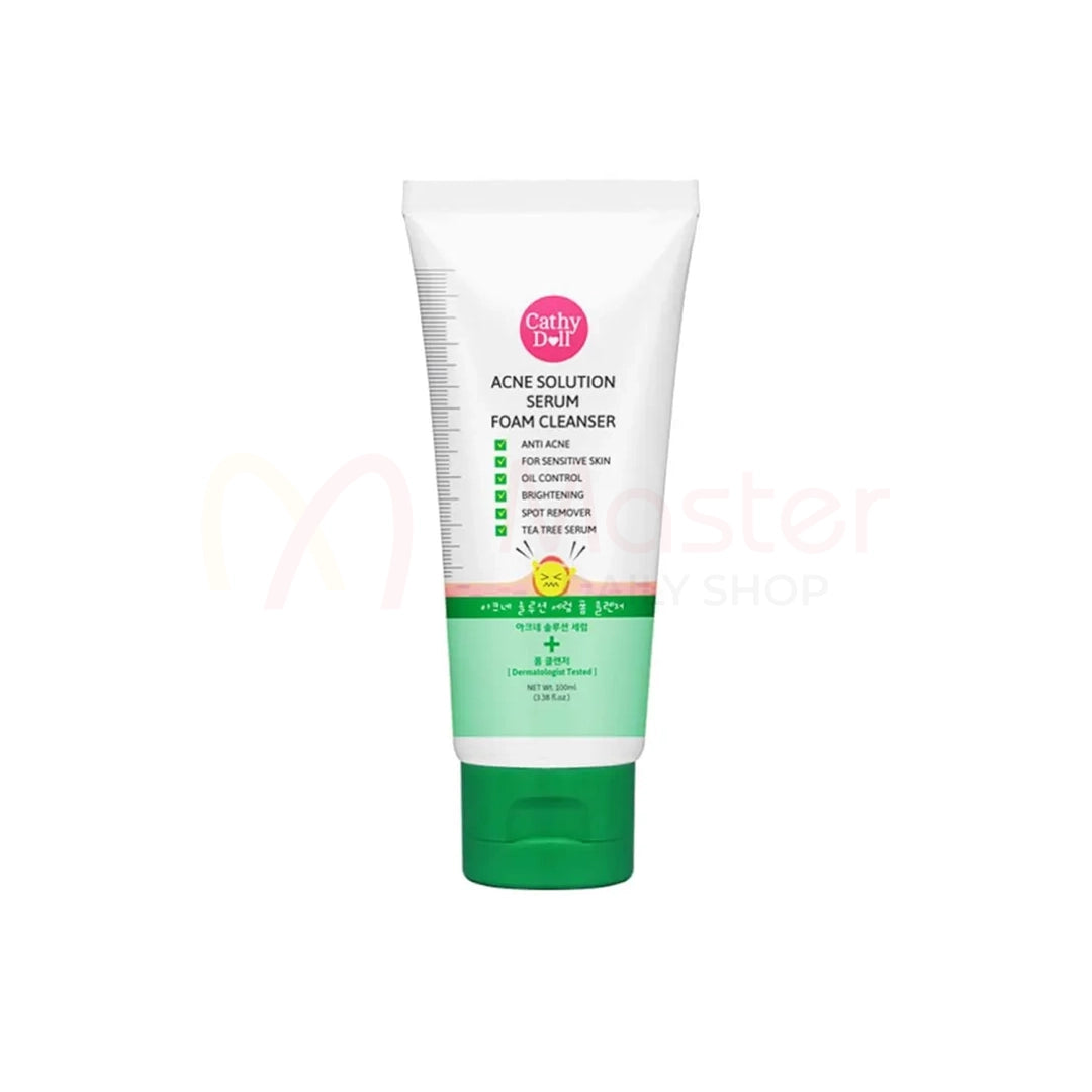Cathy Doll Acne Solution Serum Foam Cleanser 100ml