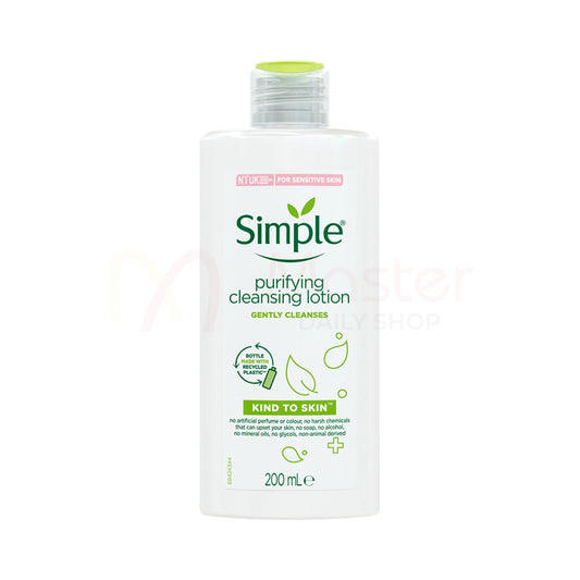 Simple Kind To Skin Purifying Cleansing Lotion 200ml