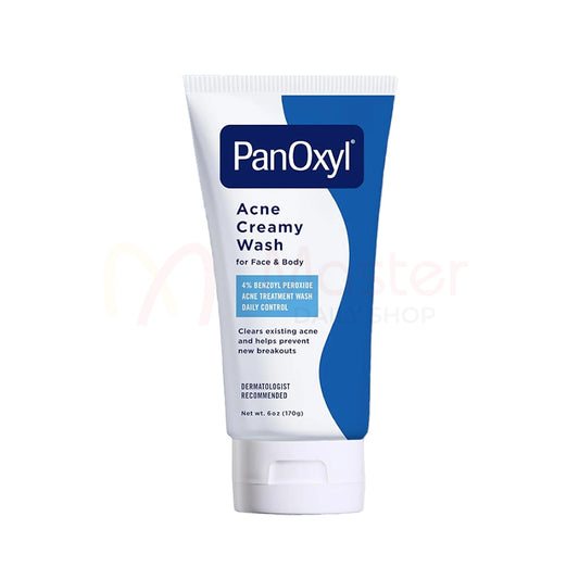 PanOxyl Acne Creamy Wash with 4% Benzoyl Peroxide Daily Control 170gm