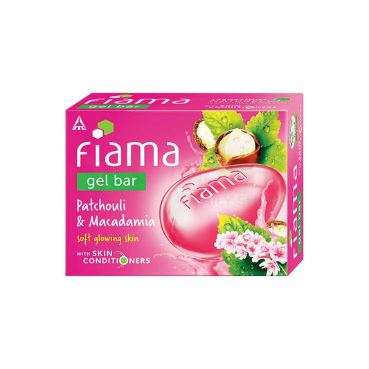 Fiama Soft Glowing Skin Gel Bar with Patchouli & Macadamia 125g