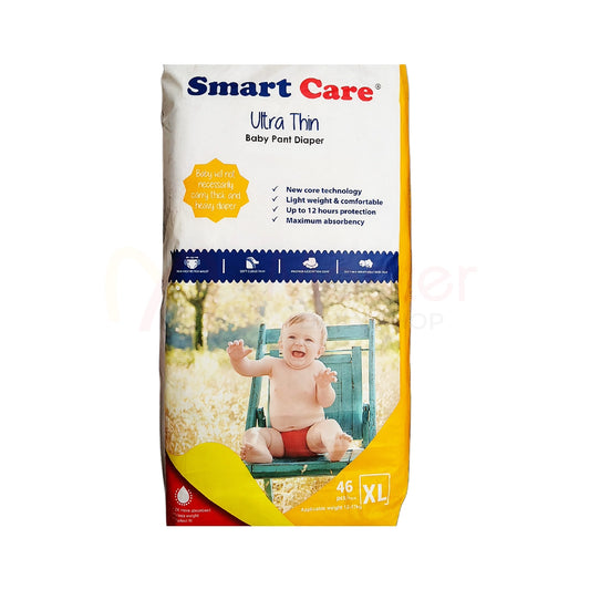 Smart Care Ultra Thin Baby Pant Diaper XL (12-17 Kg) 46 Pcs