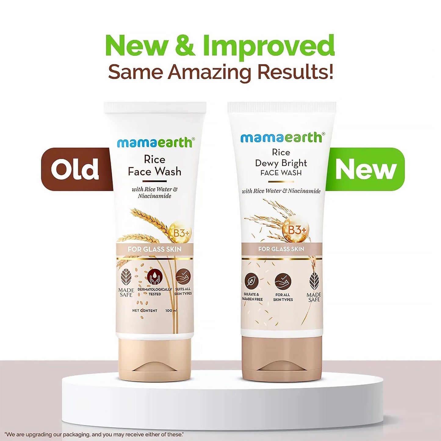 Mamaearth Rice Dewy Bright Face Wash 100ml
