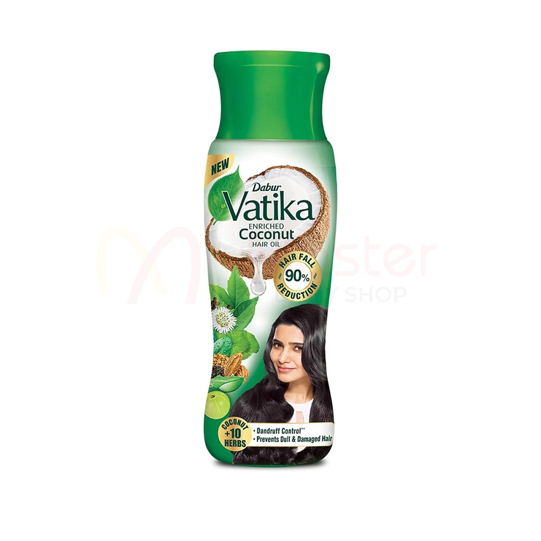 Dabur Vatika Enriched Coconut Hair Oil (Free Dabur Red Paste 100g) - 300ml