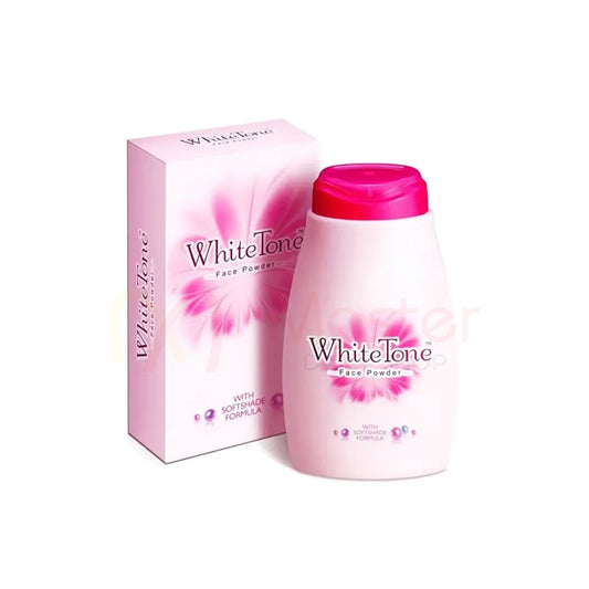 White Tone Face Powder With Soft Shade Formula - 50g