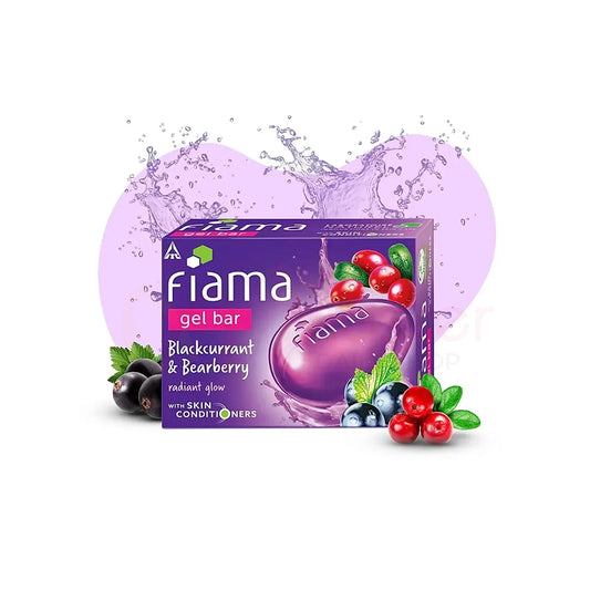 Fiama Radiant Glow Gel Bar with Blackcurrant & Bearberry 125g