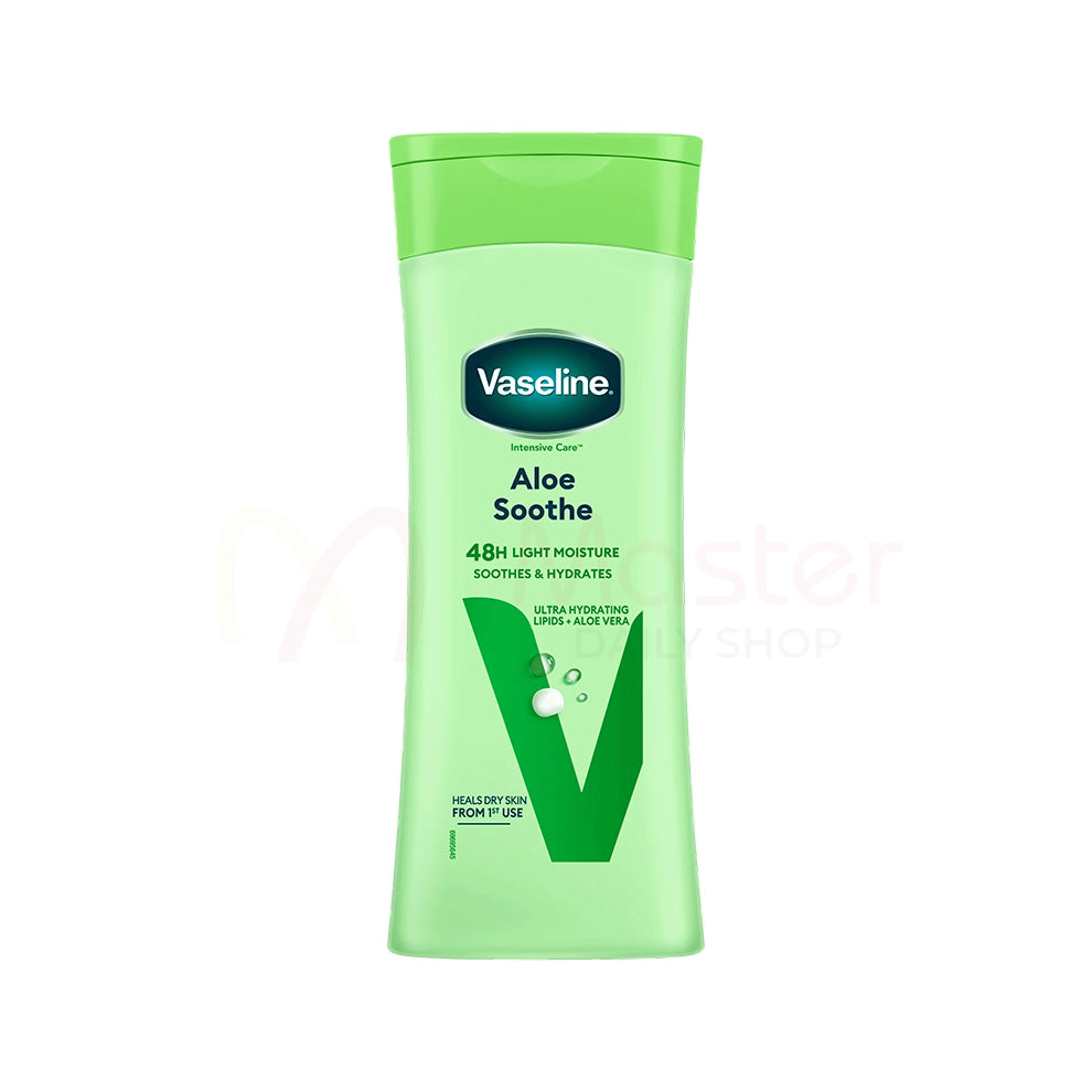 Vaseline Intensive Care Aloe Soothe 48H Light Moisture Lotion 400ml