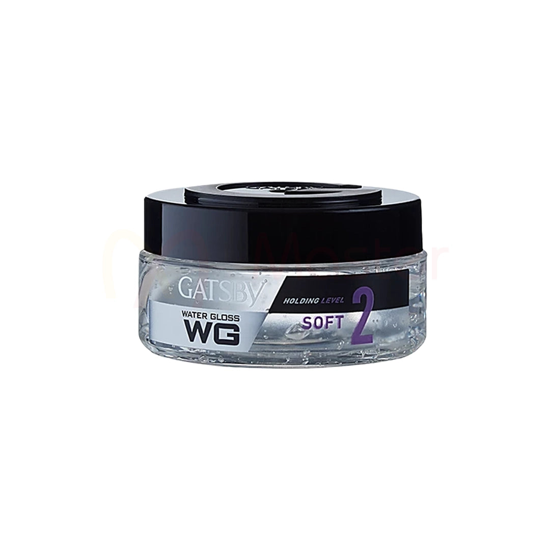 Gatsby Water Gloss Level 2 Soft Hair Gel 75gm