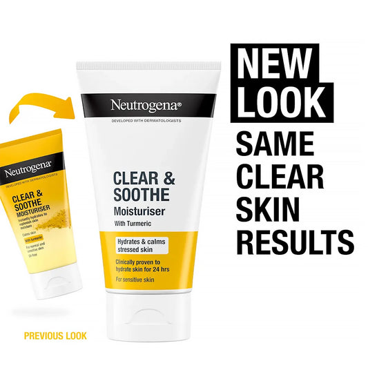 Neutrogena Clear & Soothe Moisturizer With Turmeric 75ml