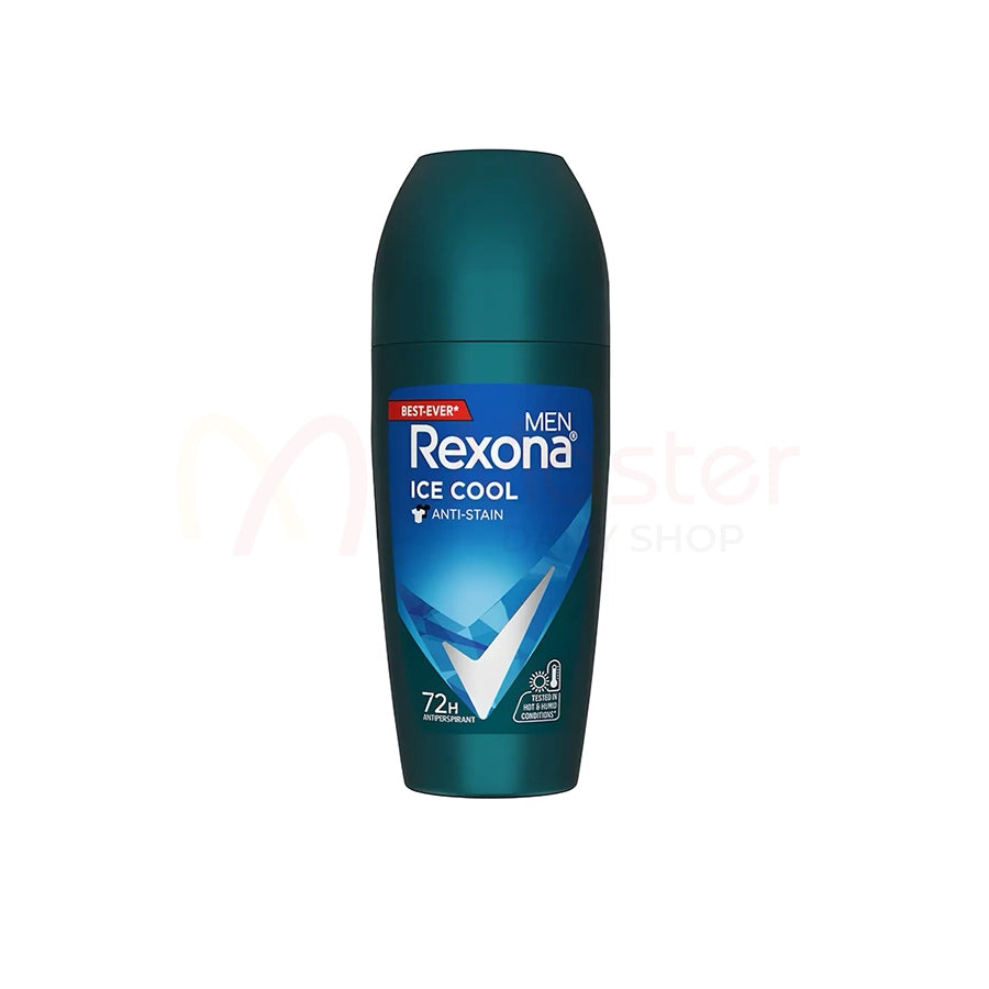 Rexona Men Ice cool Deodorant Antiperspirant 72H Roll On 45ml