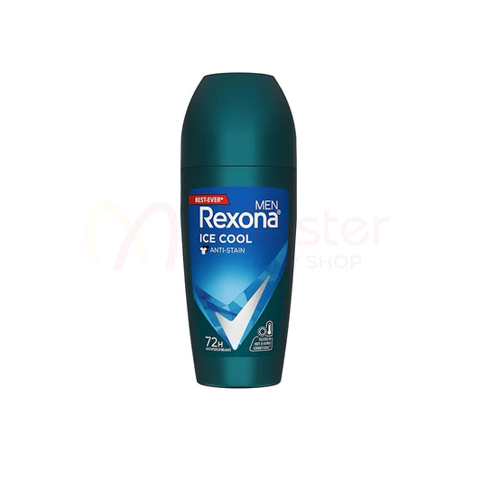 Rexona Men Ice cool Deodorant Antiperspirant 72H Roll On 45ml