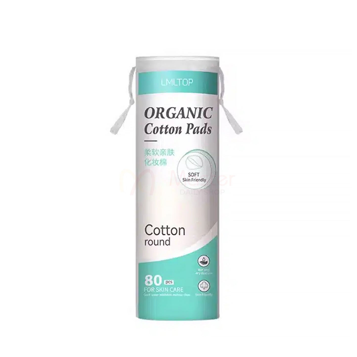 Lmltop Organic Cotton Pad For Skin care 80 Pcs