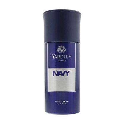 Yardley London Navy- Body Spray for Men- 150ml