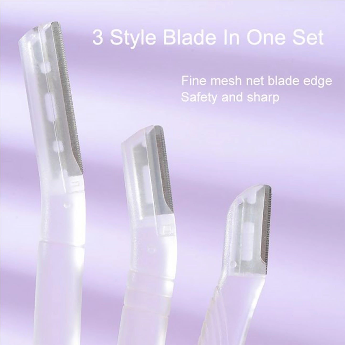 LMLTOP Eyebrow And Facial Razor (Pack Of 3 Pcs)