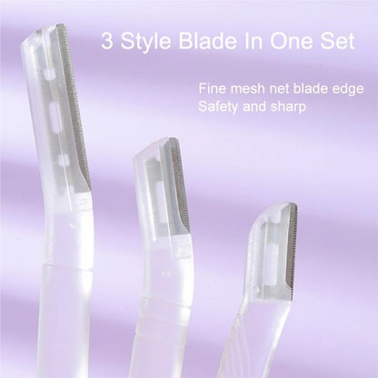 LMLTOP Eyebrow And Facial Razor (Pack Of 3 Pcs)