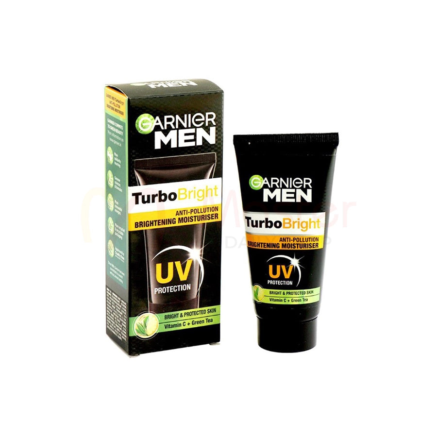 Garnier Men Turbo Bright UV Protection Brightening Moisturiser 40g