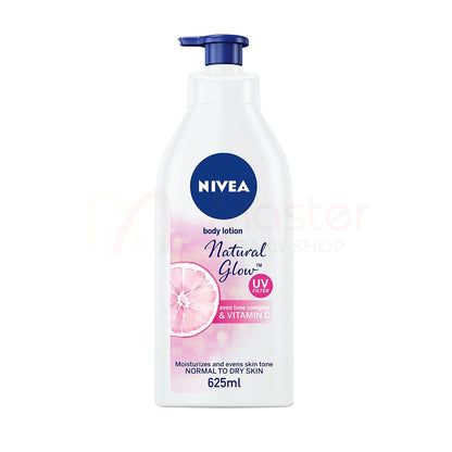 Nivea natural glow body lotion 625ml