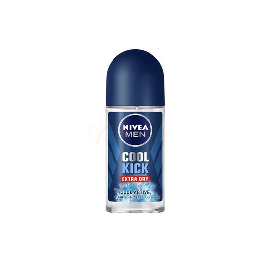 Nivea Men Cool Kick Extra Dry Cool Blue (48) Roll On 50ml