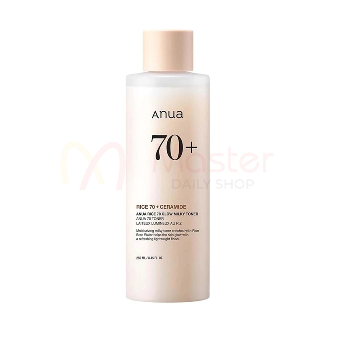 Anua 70+ Rice + Ceramides Glow Milky Toner 250ml