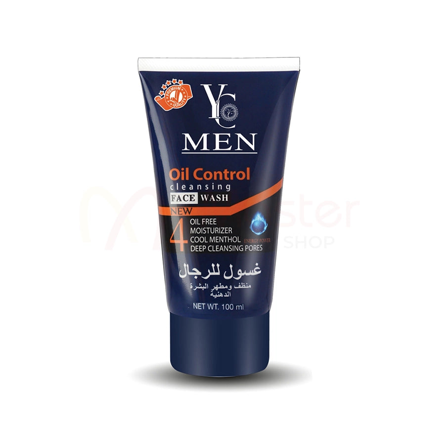YC Men Oil Control Cleansing Face Wash For Men 100 ml