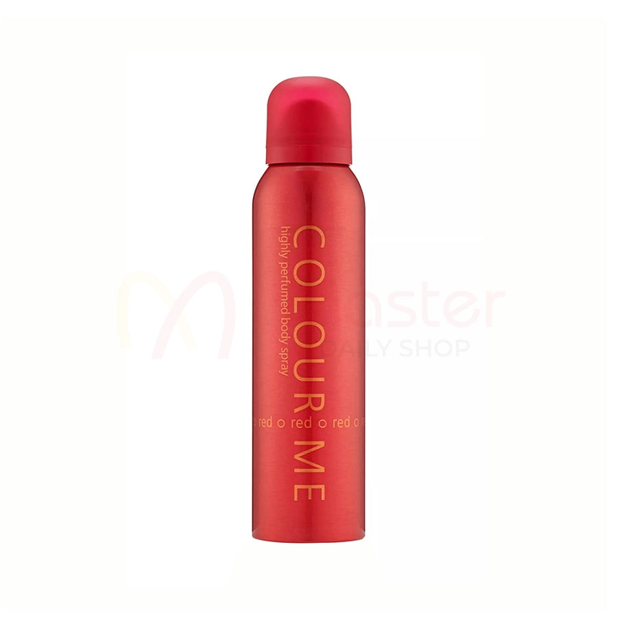 Colour Me Body Spray Red for Women 150ml