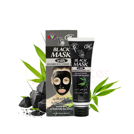 YC Black Mask With Bamboo Charcoal 100g