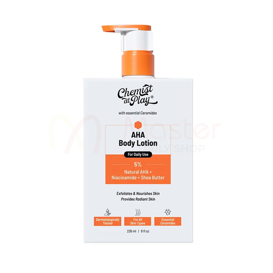 Chemist At Play AHA Body Lotion With Niacinamide+Shea Butter 236ml