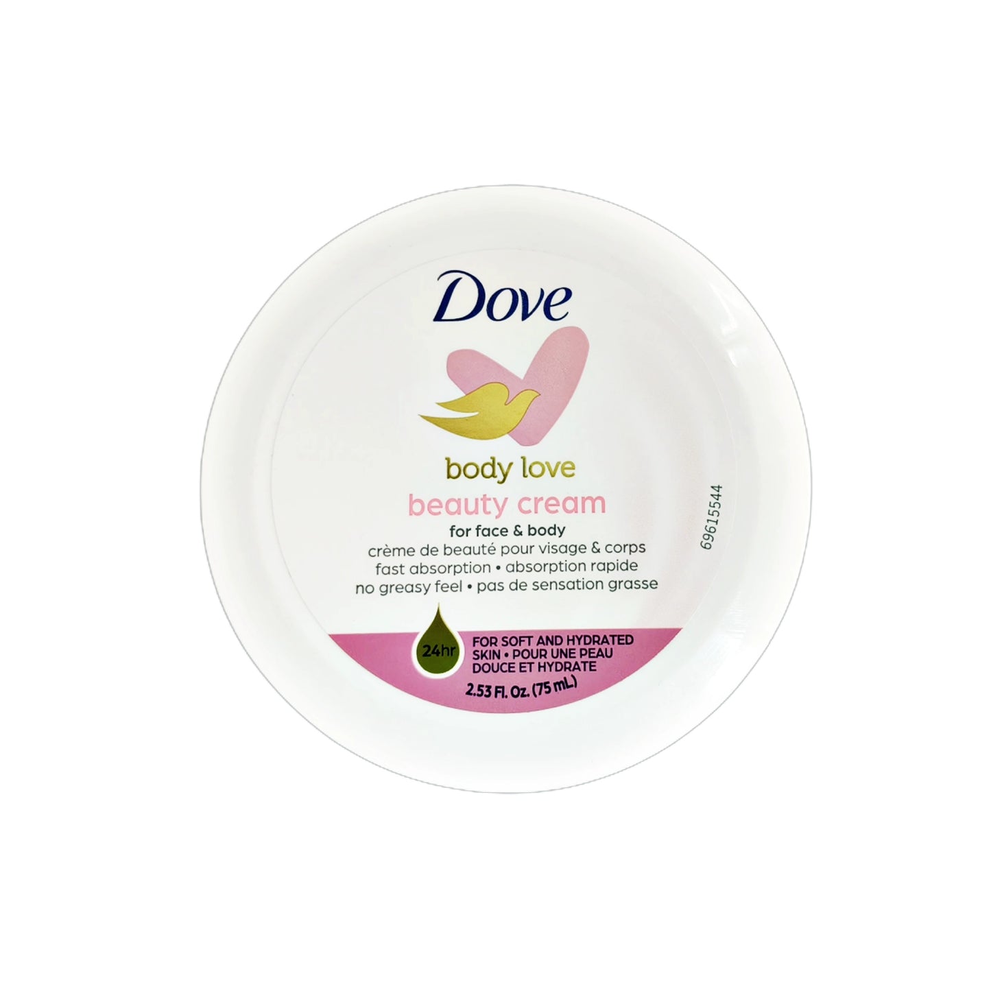 Dove Body Love Beauty Cream for Face & Body 75ml