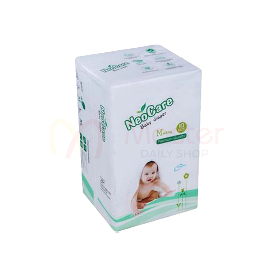Neocare Premium Belt System Baby Diaper  (M) 4-9 kg 10 Pcs