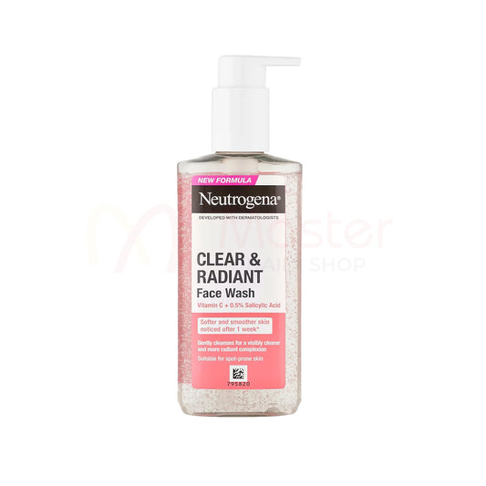 Neutrogena Clear & Radiant Facial Wash 200ml