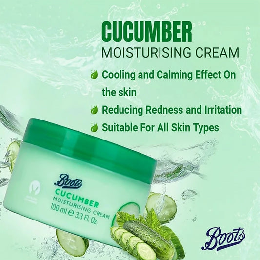 Boots Cucumber Moisturising Cream 100ml
