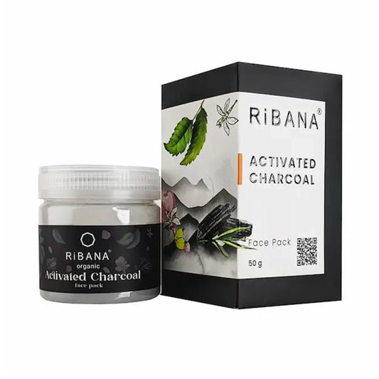 Ribana Activated Charcoal Face Pack 50g