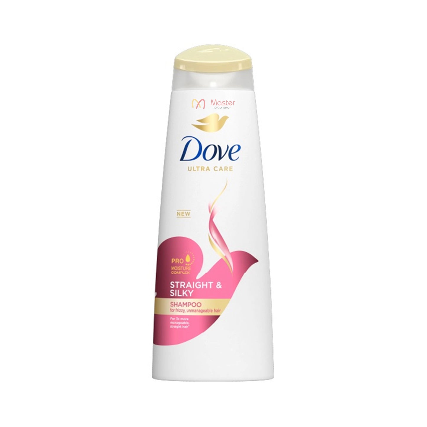 Dove Ultra Care  Straight & Silky Shampoo for Frizzy & Unmanageable Hair 330ml