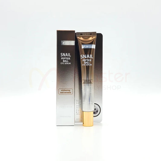 3W Clinic Snail Peptide Ball Eye Serum Whitening & Anti-Wrinkle 30ml