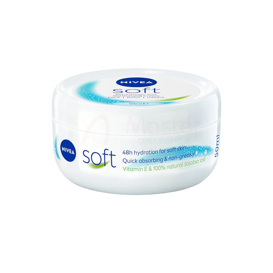 Nivea Soft Refreshingly Moisturizing Cream – 50 ml