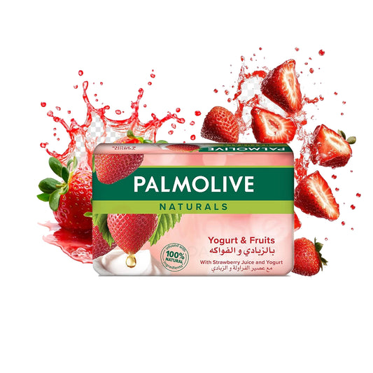 Palmolive Naturals Yogurt & Strawberry Soap 170g