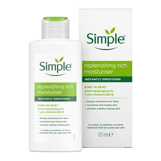 Simple  Kind to Skin Replenishing Rich Moisturizer 125 ml