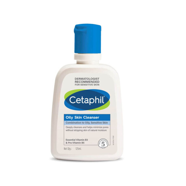 Cetaphil Oily Skin Cleanser (india)-125ml