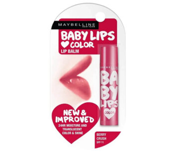 Maybelline Baby Lips Color Berry Crush SPF11 (4ml)