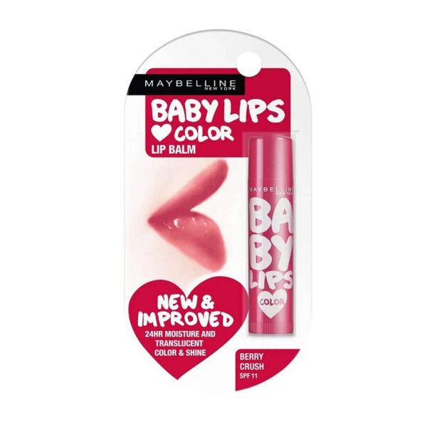 Maybelline Baby Lips Color Berry Crush SPF11 (4ml)