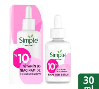 Simple Booster Serum 10% Niacinamide (Vitamin B3) 30ml