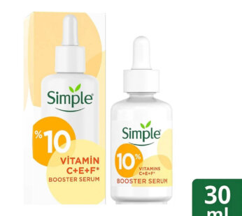 Simple Booster Serum 10% Vitamins C + E + 30ml