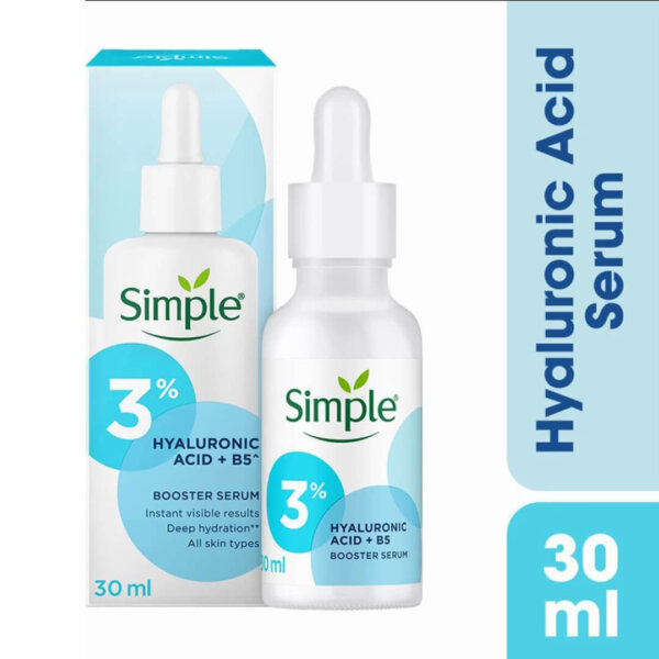 Simple Booster Serum 3% Hyaluronic Acid and B5 30ml