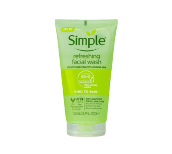 Simple Kind to Skin Refreshing Facial Wash Gel 150ml