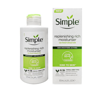 Simple  Kind to Skin rich moisturizer 125ml