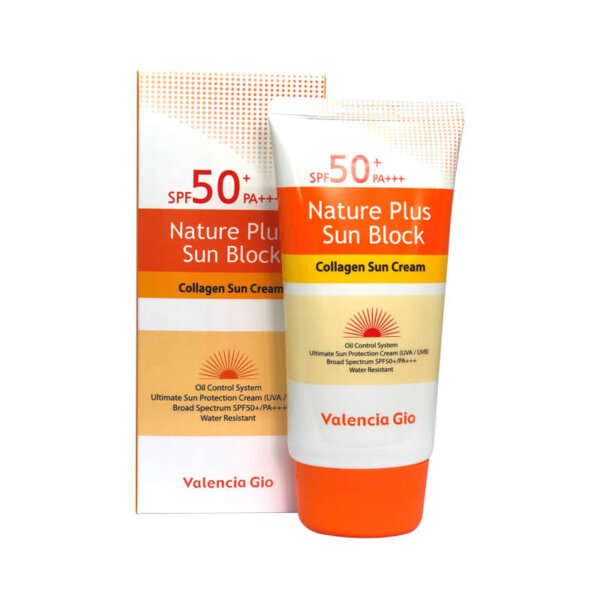 Valencia Gio Nature Plus Sun Block SPF 50+70ml