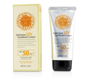 3W Clinic Intensive UV Sunblock Cream SPF 50+PA+ 70ml