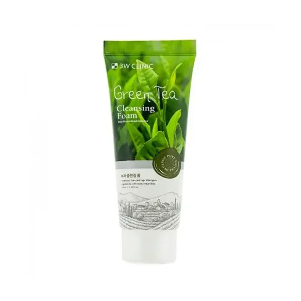 3W Clinic Green Tea Foam Cleansing 100ml